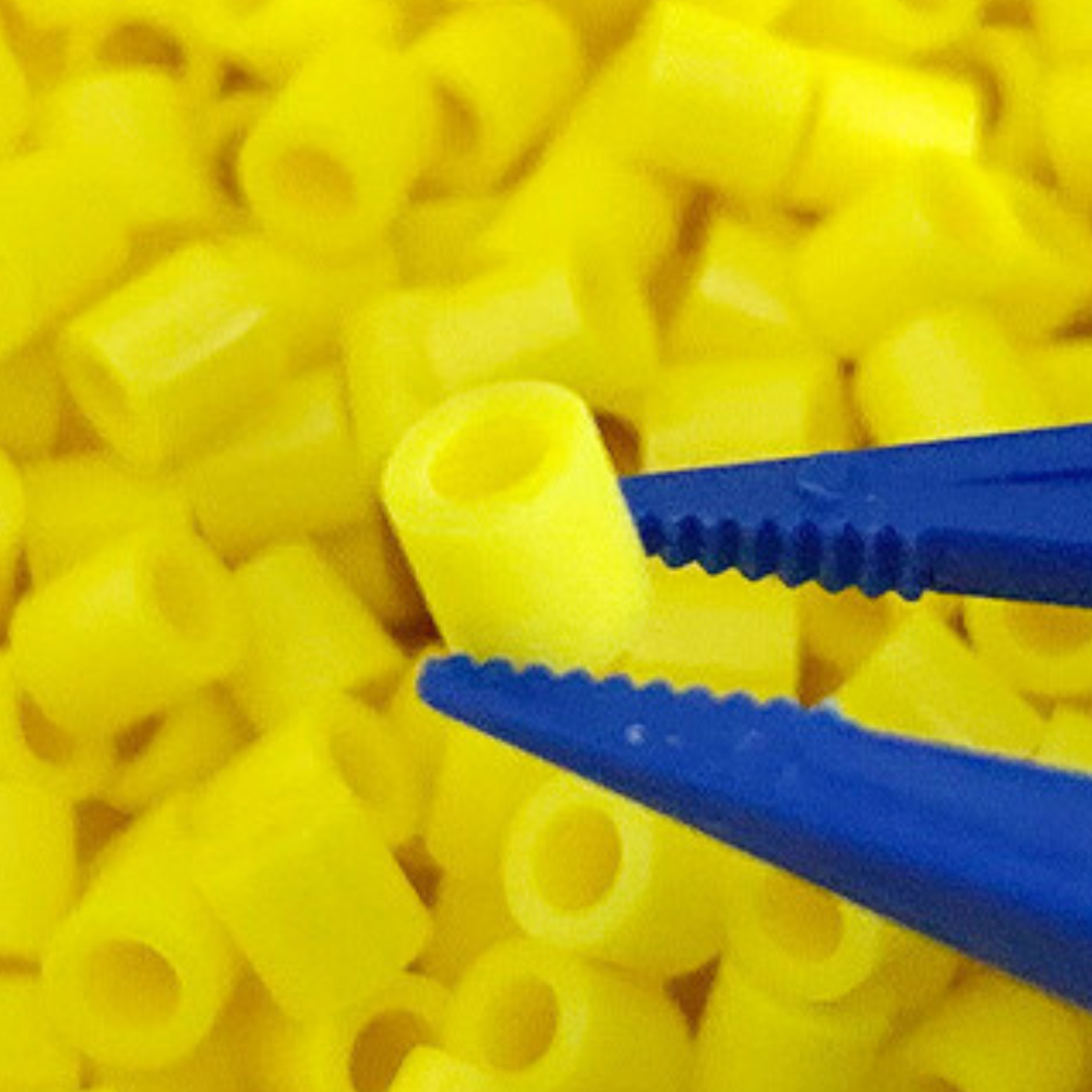アイロンビーズ ピンセット プラスチック製 120mm お子様でも安心