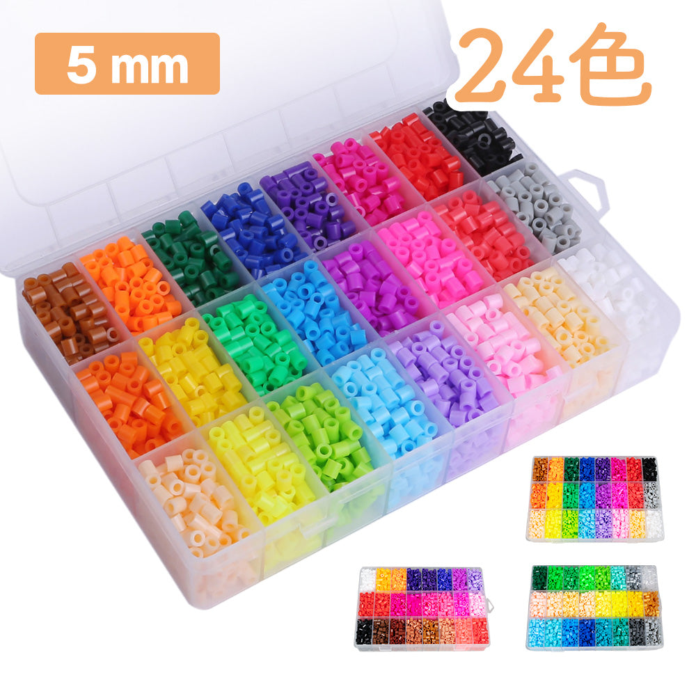 アイロンビーズ 5mm スペシャルビーズセット 24色 – NicoRate